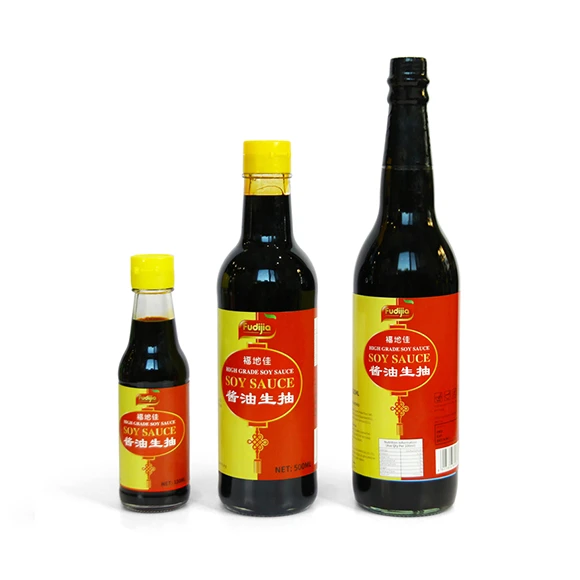 হালকা সয়া সস গ্লাস জার
